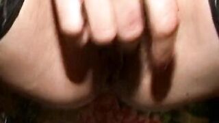 From Tuscany a beautiful brunette girl hot and excited by the situation masturbates before having sex with her partner