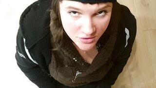 HOMELESS WOMAN GAVE ME BLOWJOB AND SEX for drink and smoke and i filmed it!! Doggy style, no condom - 14 image