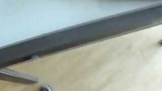 Super hot German slut eating cumn from a long cock