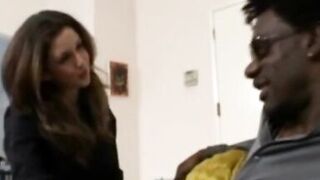 When She Was Nailed By Big Black Cock And Making Fun