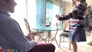 Annoying stepson gets stepmom's pussy