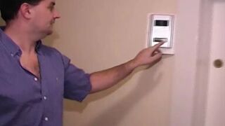 Slim German lady with blonde hair gets her amazing ass covered with cum - 1 image