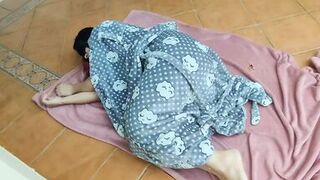 Taking advantage of blindfolded stepmother - 1 image