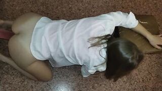 Double penetration (dildo and dick)