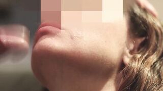 Sharing hotel room with coworker. He masturbates with the door open to tease me.