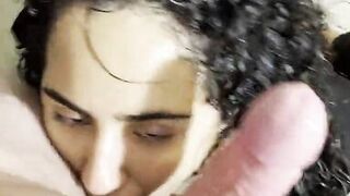 Sexy MILF gives me the best sloppy-toppy