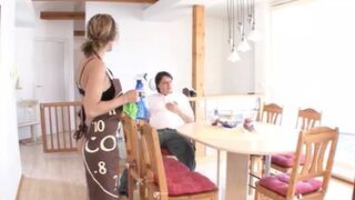 Den dicken Schwanz in die enge Milf Fotze reingerammt, Notgeiles Couple aus Hannover