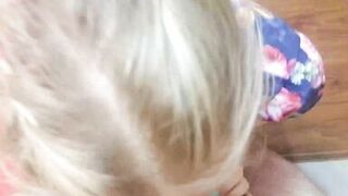 MILF wanted the sea so much that she sucked off a stranger. But instead of benefits, she got cum in her mouth. Do not worry! She is very happy about it. Everyone is happy. - 12 image