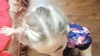 MILF wanted the sea so much that she sucked off a stranger. But instead of benefits, she got cum in her mouth. Do not worry! She is very happy about it. Everyone is happy.