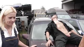 orgies with the old women at the shop #1