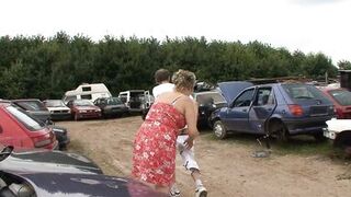 German Nasty Milf by the mechanic on duty #2