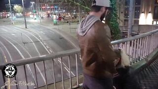 2 Germans FUCKING at a Train Station!!