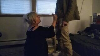 Richard Tipp gets neck from his friends MILF mom
