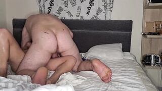 Amateur hot fucking with horny wife