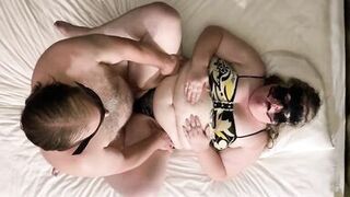 Clothed BBW sex with Sirens Delight and Borr.