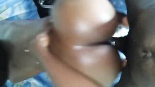 Ebony thick and curvy stepmom fucked hard doggystyle