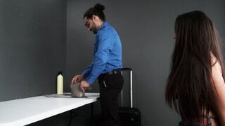 A TSA agent found my naughty toys in my bag and took me to his office