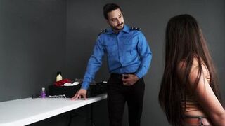 A TSA agent found my naughty toys in my bag and took me to his office