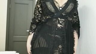 THE BEST MASTURBATION FROM MY STEPMOTHER WITH BIG TITS