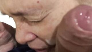 LoranceWimps Cum mouth and face cumpilation