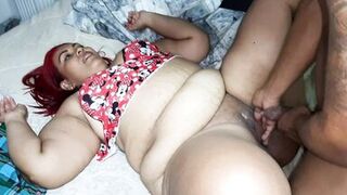 My stepmom loves having my cock in her mouth and pussy