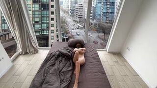 Poblic [POV] FUCK in Vancouver City center GIGI makes everyone cum!
