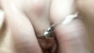 Up close pounding my pussy and rubbing all on my super wet clit..dirty talk