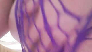 The Trouble with Fishnet Bodysuits and Piercings!! Risky!!! - 10 image