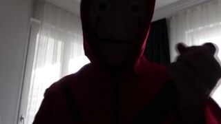 Fucking the main character of the TV series "Paper House"!