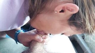 Asian Blowjob Queen Public Car Blowjob