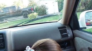 Asian Blowjob Queen Public Car Blowjob