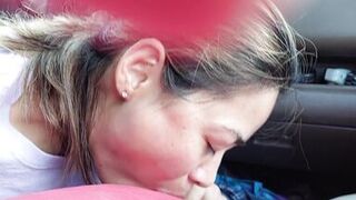 Asian Blowjob Queen Public Car Blowjob