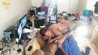 POV VIew Milf Really enJoi's sucking Dick Homemade Amateur Blowjob