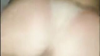 Incredible my french girlfriend's ass getting good dick