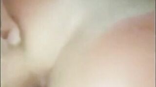 Incredible my french girlfriend's ass getting good dick