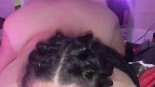 This whore went on live while we were fucking and got crazy !!