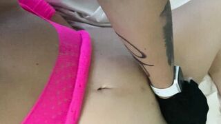 Her Husband Left Her Like This So I Deep Throated Her until She Tapped Out With Cum Overflow