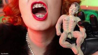 giantess vore fetish video - eating chocolateMAN