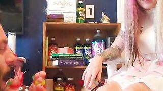 Lifesaver Toe Ring Foot Slave Foot Feeding Foot Worship Foot Licking Toe Sucking