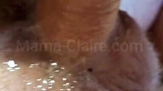 Suck and gag on a cock [close-up]