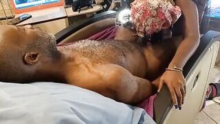 Ebony Milfs Bllowjob Loves dick Sucking