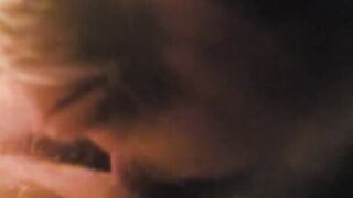 Oiled up Cougar MILF attacks cub outdoors by the firepit