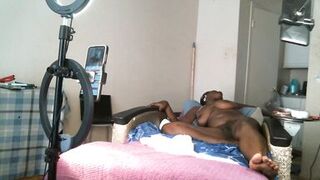 Amateur Ebony Milf with Hairy Pussy - 9 image