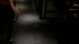 Anal And Blowjob Into Public Restaurant Toilet With A Client