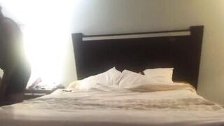 MrsVICKI RIDES A HARD WORKING BULL