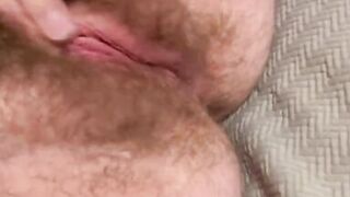 Close up hairy pussy played with to orgasm - 13 image