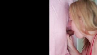 Homemade Gloryhole BBC Dick Draining