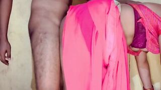 Indian Glory hole stepmom enjoy his first glory hole with stepson in the kitchen