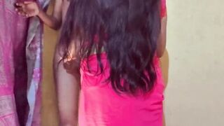 Indian Glory hole stepmom enjoy his first glory hole with stepson in the kitchen