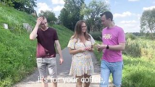 Russian MILF ready to help tourists